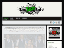 Tablet Screenshot of limabeanriot.com